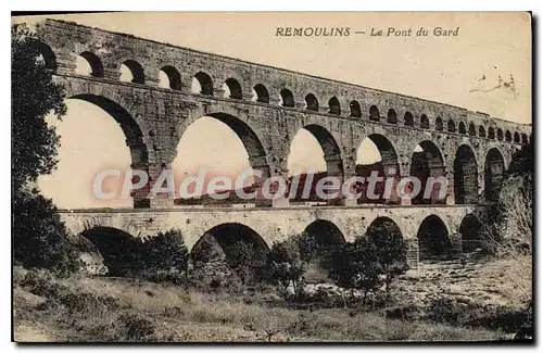 Cartes postales Remoulins Le Pont Du Gard