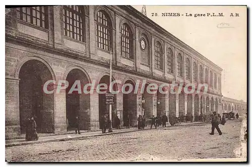 Cartes postales Nimes La Gare