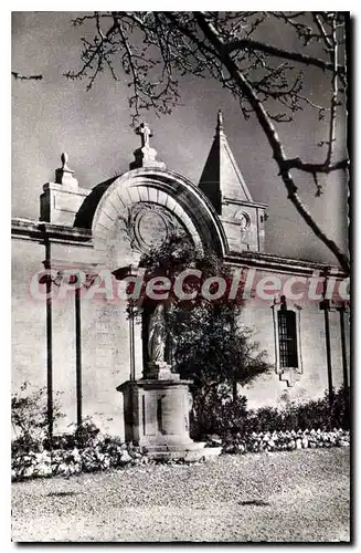 Cartes postales Rochefort Du Gard Focade Du Sanctuaire Et Clocher