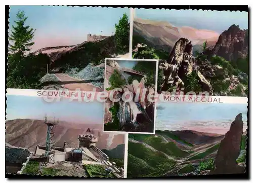 Cartes postales moderne Mont Aigoual La Route Et I'Observatoire