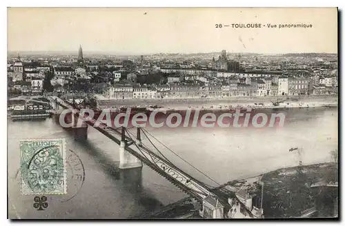 Cartes postales Toulouse Vue Panoramique