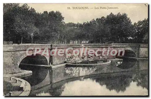 Ansichtskarte AK Toulouse Les Ponts Jumeaux