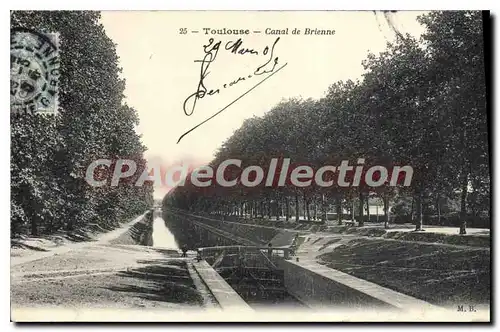 Cartes postales Toulouse Canal De Brienne