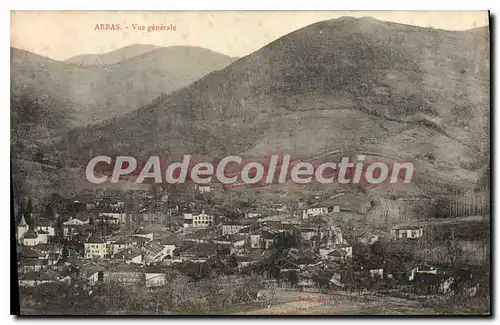 Cartes postales Arbas Vue Generale