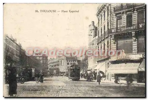 Cartes postales Toulouse Place Esquirol