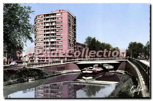 Ansichtskarte AK Toulouse Le Canal Du Midi Au Pont Riquet