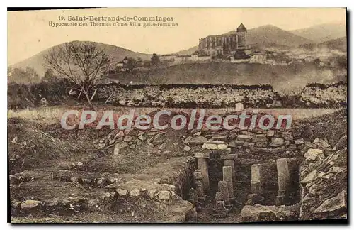 Cartes postales Saint Bertrand De Comminges Hypocauste