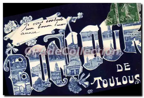 Cartes postales bonjour de Toulouse