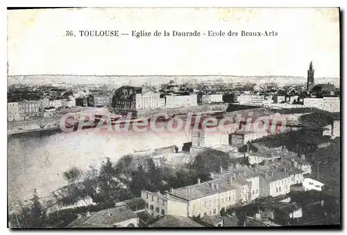 Cartes postales Toulouse Eglise De La Daurade Ecole Des Beaux Arts