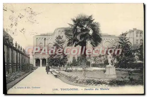 Cartes postales Toulouse Jardin Du Musee