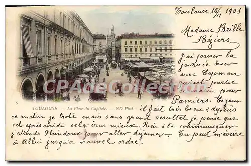 Cartes postales Toulouse La Place Du Capitole