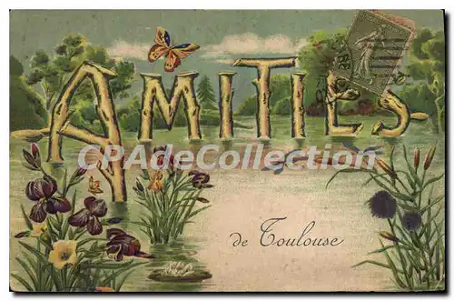 Cartes postales Toulouse Amiti�s