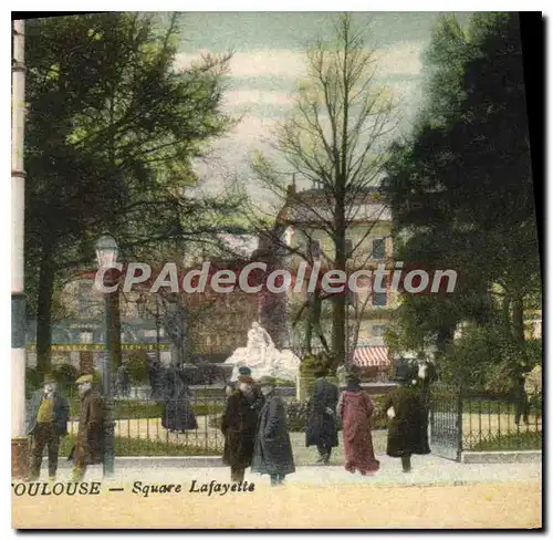 Cartes postales Toulouse Square Lafayette