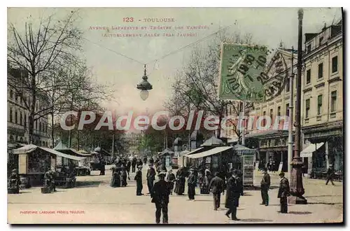 Cartes postales Toulouse Ausue Lafaytte Et Treatre