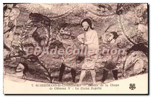 Cartes postales St Bertrand de Comminges Details De La Chape le Christ flagell�