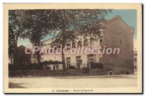 Cartes postales Toulouse Musee St Raymond