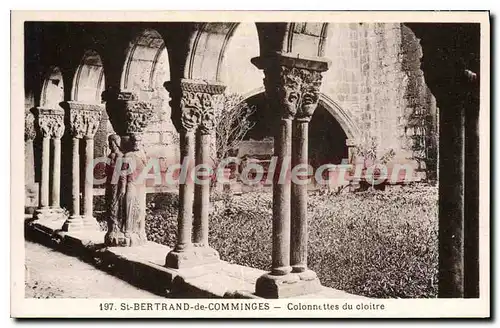 Ansichtskarte AK St Bertrand De Comminges Colonnettes Du Cloitre