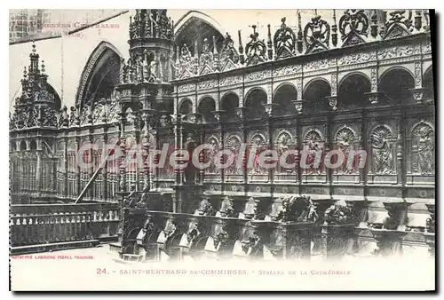 Cartes postales Saint Bertrand De Comminges La Cathedrale stalles