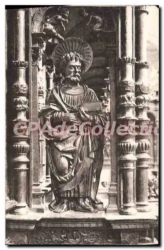 Cartes postales Saint Bertrand De Comminges La Cathedrale statue de St Pierre