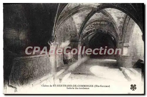 Cartes postales Saint Bertrand De Comminges Galerie Des Tombeaux