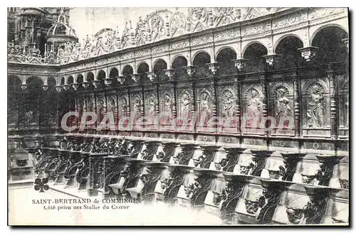 Cartes postales Saint Bertrand De Comminges stalles