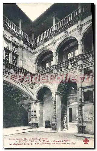 Ansichtskarte AK Toulouse Le Musee Ancien Cloitre