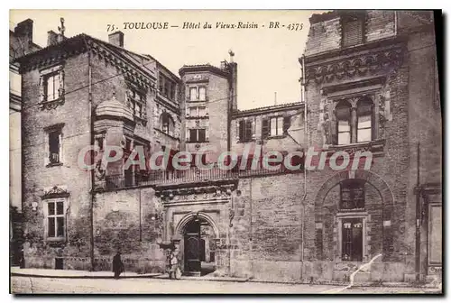 Cartes postales Toulouse Hotel De Vieux Raisin