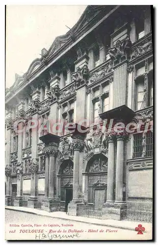 Cartes postales Toulouse Rue De La Dalbade