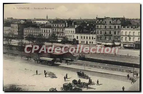 Cartes postales Toulouse Boulevard Bosrepos