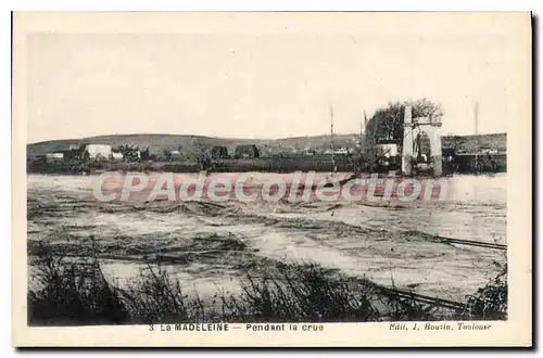 Cartes postales La Madeleine Pendant La Crue