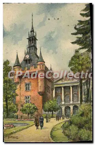 Cartes postales Toulouse Le Donjon Et Le Capitale