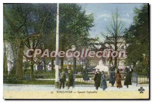 Cartes postales Toulouse Square Lafayette