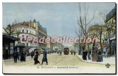 Cartes postales Toulouse Boulevard De Strasbourg