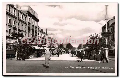 Cartes postales Toulouse Les Allees Jean Jaures
