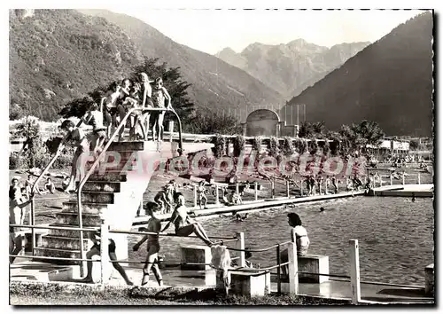 Moderne Karte Luchon La Piscine