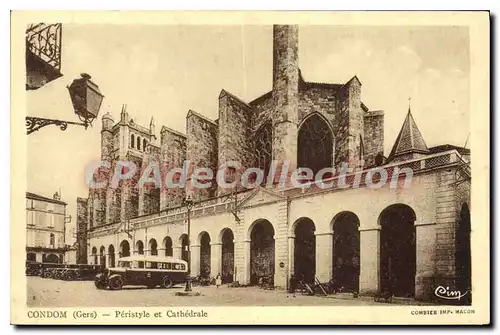 Cartes postales Condom Peristyle Et Cathedrale