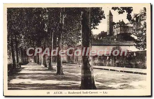 Cartes postales Auch Boulevard Sadi Carnot