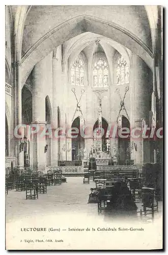 Ansichtskarte AK Lectoure Interieur De La Cathedrale Saint Gervais