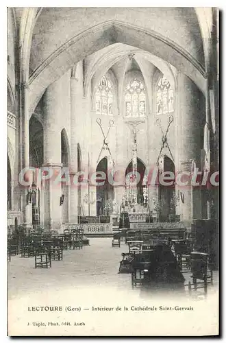 Cartes postales Lectoure Interieur De La Cathedrale Saint Gervais