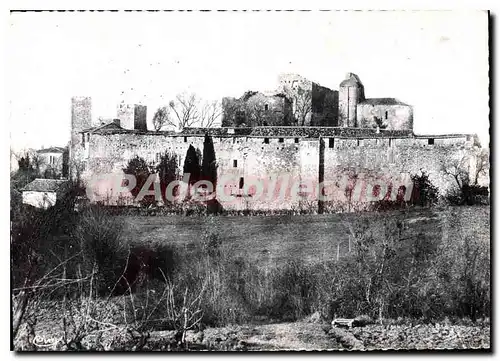 Cartes postales moderne Larressingle Vue Generale Du Chateau