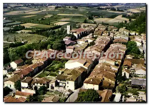 Cartes postales moderne Montreal Du Gers Vue Generale Aerienne