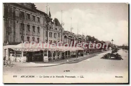 Cartes postales Arcachon Le Cassine Et La Nouvelle Premenade