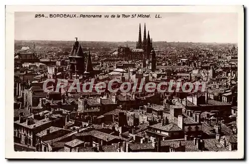 Ansichtskarte AK Bordeaux Panorama Vu de La Tour