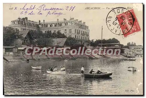 Cartes postales Arcachon Vue Sur Le Grand Hotel