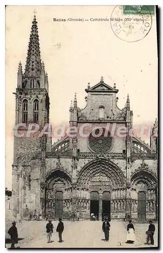 Cartes postales Bazas Cathedrale St Jean
