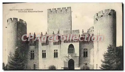 Cartes postales Langon Chateau Roquetaillade