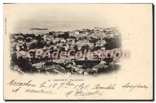 Cartes postales Arcachon Vue Generale