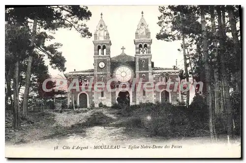 Ansichtskarte AK Moulleau Eglise Notre Dame Des Passes