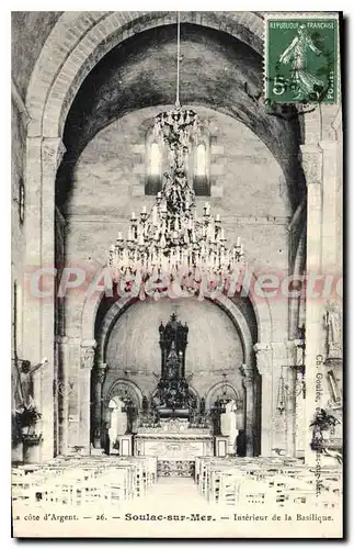 Cartes postales Soulac Sur Mer Interieur De La Baslique