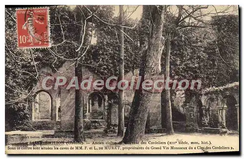 Cartes postales Saint Emilion Ancien Cloitre